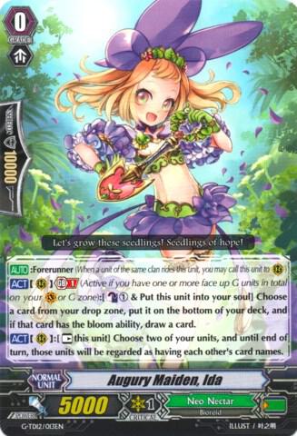 Augury Maiden, Ida, G-TD12: Flower Princess of Abundant Blooming G-TD12/013EN