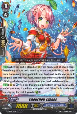 Chouchou, Clenes, G-TD14: Debut of the Divas G-TD14/011EN