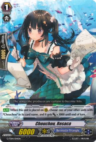 Chouchou, Resaca, G-TD14: Debut of the Divas G-TD14/014EN