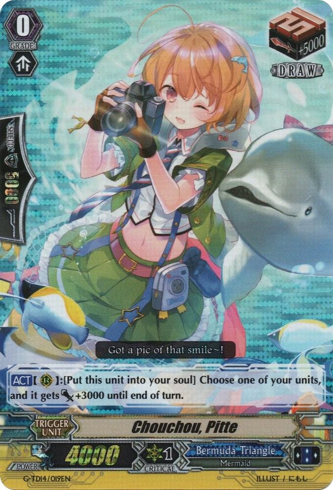 Chouchou, Pitte (RRR Foil), G-TD14: Debut of the Divas G-TD14/019EN