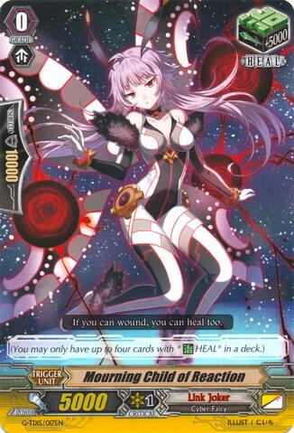 Mourning Child of Reaction, G-TD15: Messiah Dragon of Rebirth G-TD15/017EN