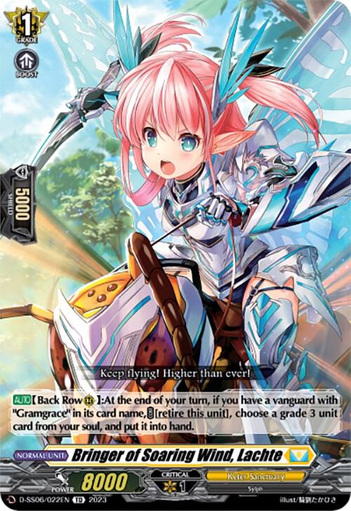 Bringer of Soaring Wind, Lachte, D-SS06: Stand Up Deckset "Gramgrace" D-SS06/022EN