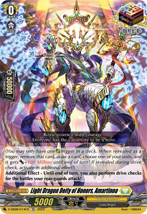 Light Dragon Deity of Honors, Amartinoa, D-SS06: Stand Up Deckset "Gramgrace" D-SS06/014EN