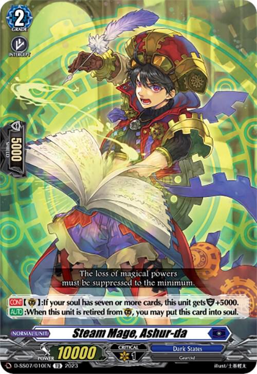 Steam Mage, Ashur-da, D-SS07: Stand Up Deckset "Favrneel" D-SS07/010EN