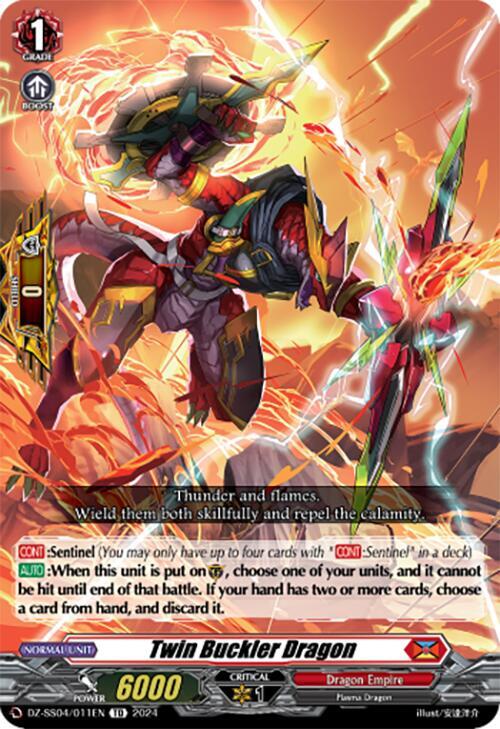 Twin Buckler Dragon, DZ-SS04: Special Series Stardust Blade DZ-SS04/011EN