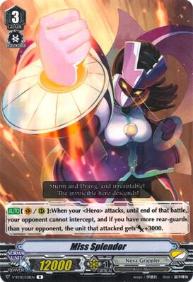 Miss Splendor, V-BT01: Unite! Team Q4 V-BT01/038EN