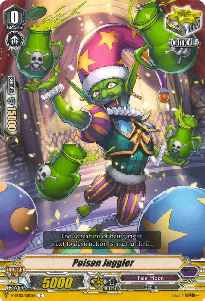 Poison Juggler, V-BT02 : Strongest! Team AL4 V-BT02/080EN