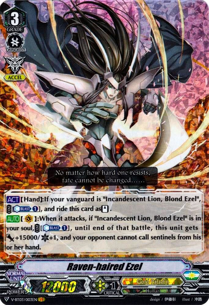 Raven-haired Ezel, V-BT03: Miyaji Academy CF Club V-BT03/003EN
