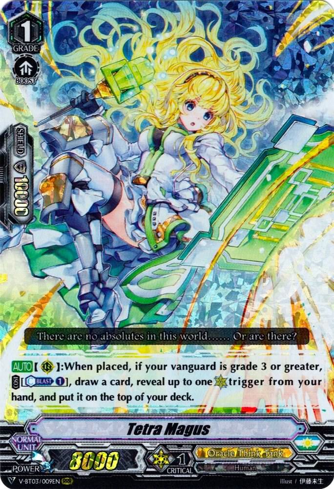 Tetra Magus, V-BT03: Miyaji Academy CF Club V-BT03/009EN