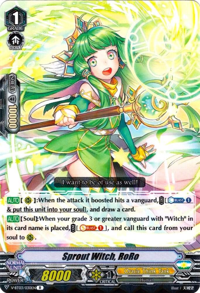 Sprout Witch, RoRo, V-BT03: Miyaji Academy CF Club V-BT03/030EN