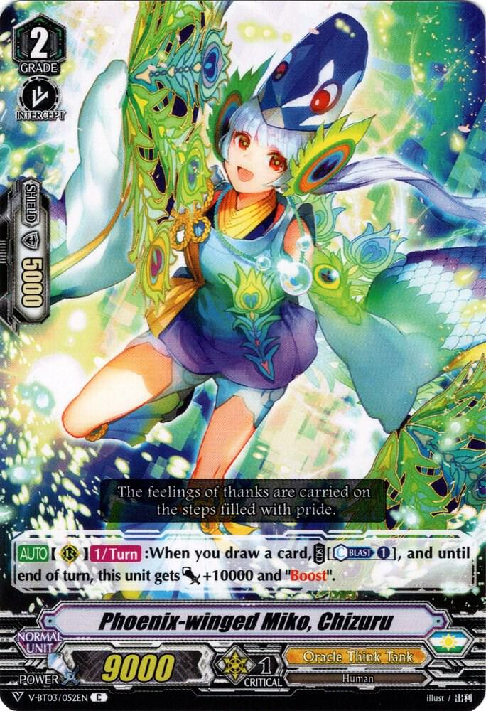 Phoenix-winged Miko, Chizuru, V-BT03: Miyaji Academy CF Club V-BT03/052EN