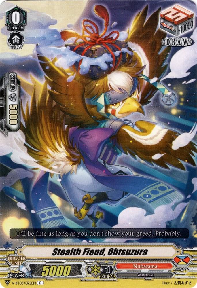Stealth Fiend, Ohtsuzura, V-BT03: Miyaji Academy CF Club V-BT03/075EN