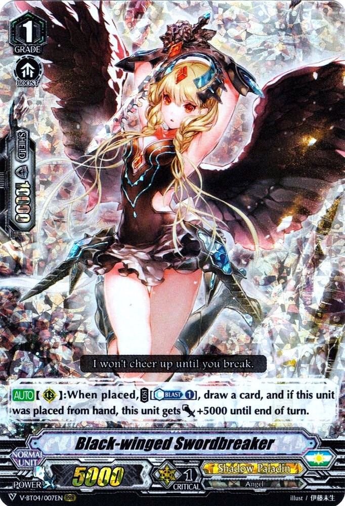 Black-winged Swordbreaker, V-BT04: Vilest! Deletor V-BT04/007EN