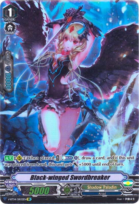 Black-winged Swordbreaker (DR), V-BT04: Vilest! Deletor V-BT04/DR02EN
