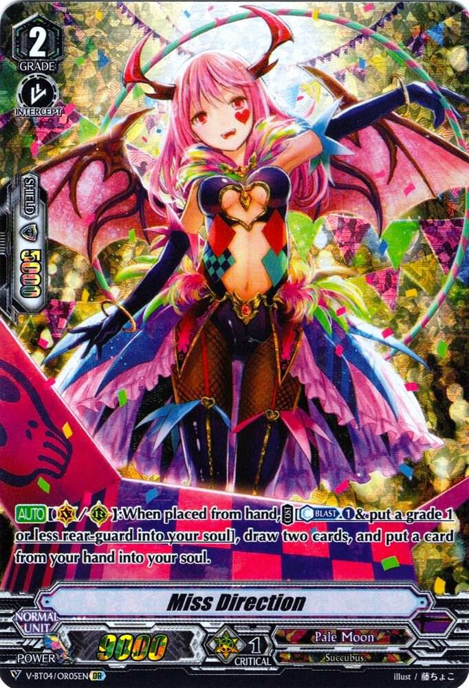 Miss Direction (OR), V-BT04: Vilest! Deletor V-BT04/OR05EN