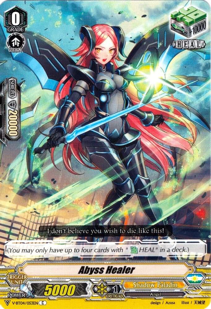 Abyss Healer, V-BT04: Vilest! Deletor V-BT04/053EN