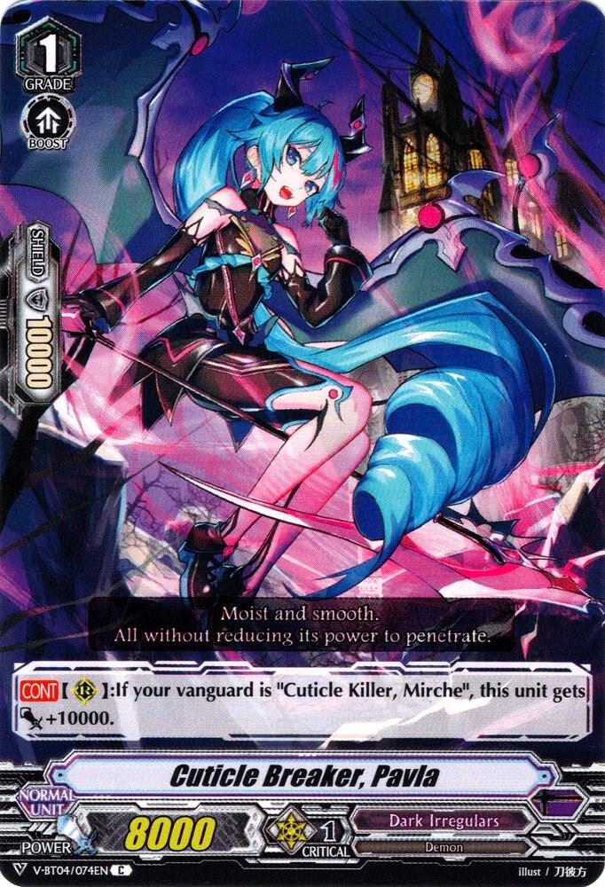 Cuticle Breaker, Pavla, V-BT04: Vilest! Deletor V-BT04/074EN