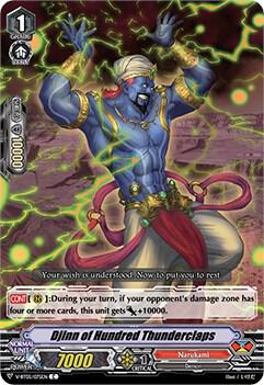 Djinn of Hundred Thunderclaps, V-BT05: Aerial Steed Liberation V-BT05/075EN
