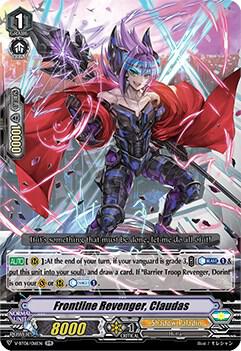 Frontline Revenger, Claudas, V-BT06: Phantasmal Steed Restoration V-BT06/016EN
