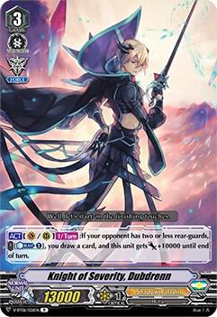 Knight of Severity, Dubdrenn, V-BT06: Phantasmal Steed Restoration V-BT06/026EN
