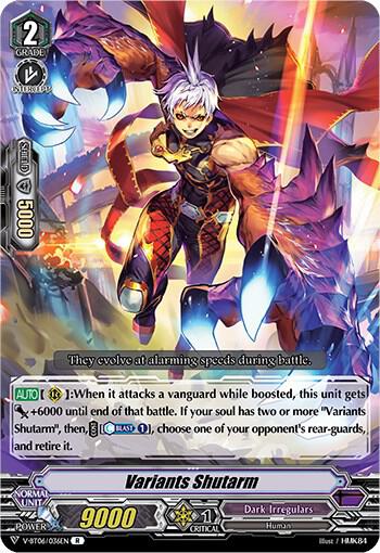 Variants Shutarm, V-BT06: Phantasmal Steed Restoration V-BT06/036EN