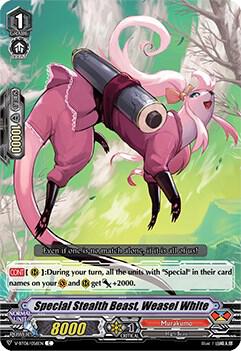 Special Stealth Beast, Weasel White, V-BT06: Phantasmal Steed Restoration V-BT06/056EN