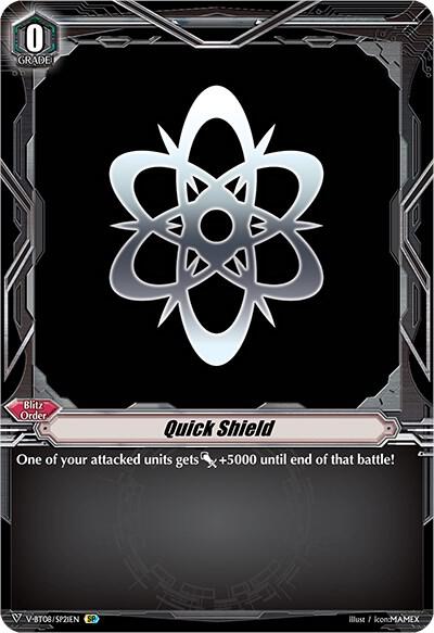 Quick Shield (Link Joker) (SP), V-BT08: Silverdust Blaze V-BT08/SP21EN SP