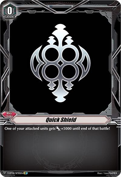 Quick Shield (Oracle Think Tank) (SP), V-BT08: Silverdust Blaze V-BT08/SP30EN SP