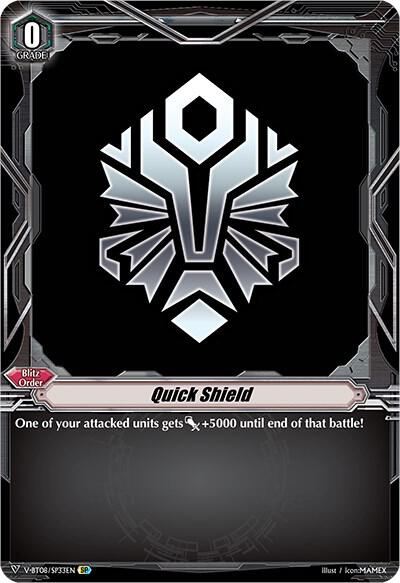 Quick Shield (Dimension Police) (SP), V-BT08: Silverdust Blaze V-BT08/SP33EN SP
