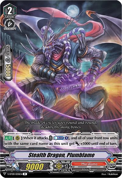 Stealth Dragon, Plumblame, V-BT09: Butterfly d'Moonlight V-BT09/030EN