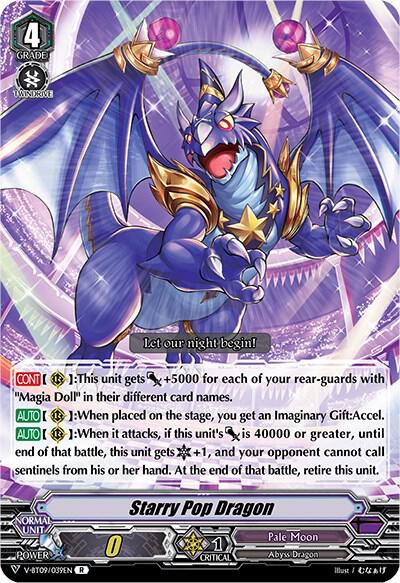 Starry Pop Dragon, V-BT09: Butterfly d'Moonlight V-BT09/039EN