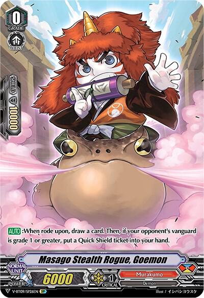 Masago Stealth Rogue, Goemon (SP), V-BT09: Butterfly d'Moonlight V-BT09/SP26EN