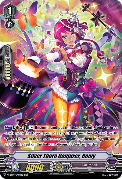 Silver Thorn Conjurer, Romy (SP), V-BT09: Butterfly d'Moonlight V-BT09/SP33EN