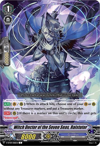 Witch Doctor of the Seven Seas, Raistutor, V-BT09: Butterfly d'Moonlight V-BT09/088EN