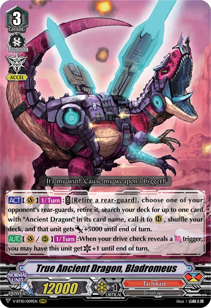 True Ancient Dragon, Bladromeus, V-BT10: Phantom Dragon Aeon V-BT10/009EN