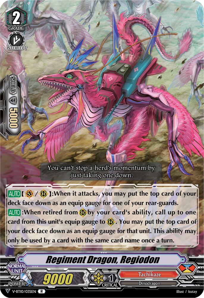 Regiment Dragon, Regiodon, V-BT10: Phantom Dragon Aeon V-BT10/035EN