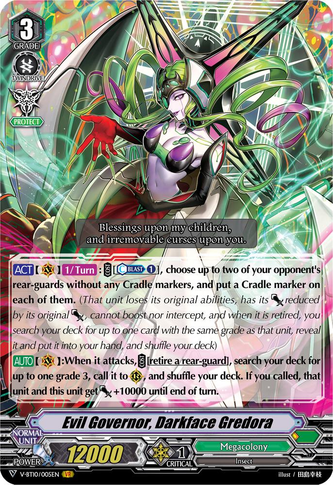 Evil Governor, Darkface Gredora, V-BT10: Phantom Dragon Aeon V-BT10/005EN