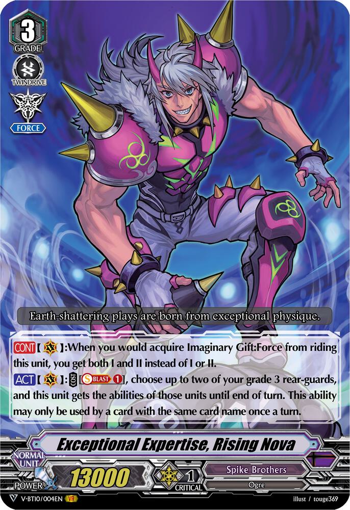 Exceptional Expertise, Rising Nova, V-BT10: Phantom Dragon Aeon V-BT10/004EN