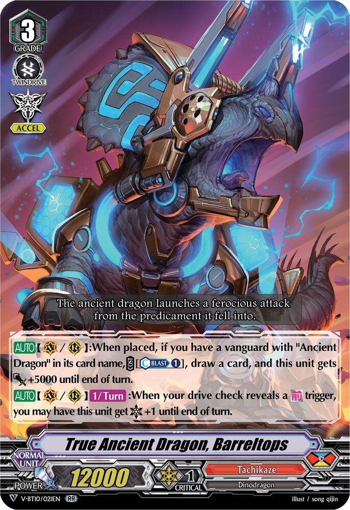 True Ancient Dragon, Barreltops, V-BT10: Phantom Dragon Aeon V-BT10/021EN