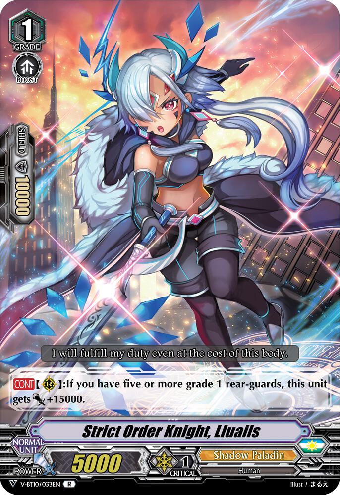 Strict Order Knight, Lluails, V-BT10: Phantom Dragon Aeon V-BT10/033EN