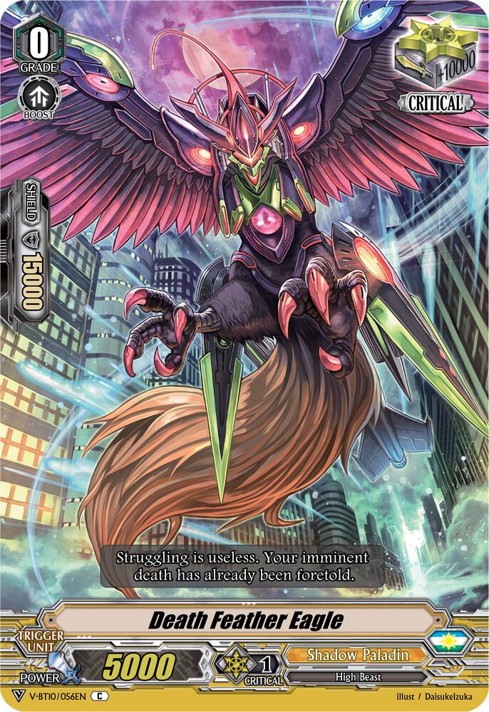 Death Feather Eagle, V-BT10: Phantom Dragon Aeon V-BT10/056EN