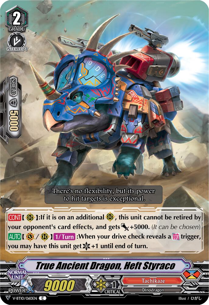True Ancient Dragon, Heft Styraco, V-BT10: Phantom Dragon Aeon V-BT10/060EN