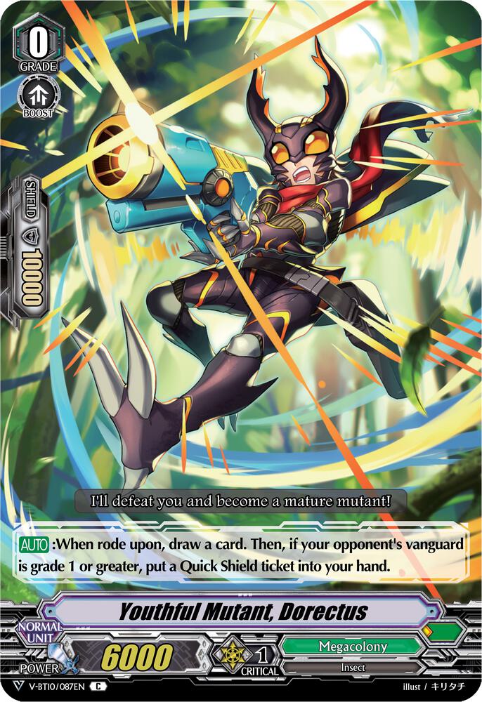 Youthful Mutant, Dorectus, V-BT10: Phantom Dragon Aeon V-BT10/087EN