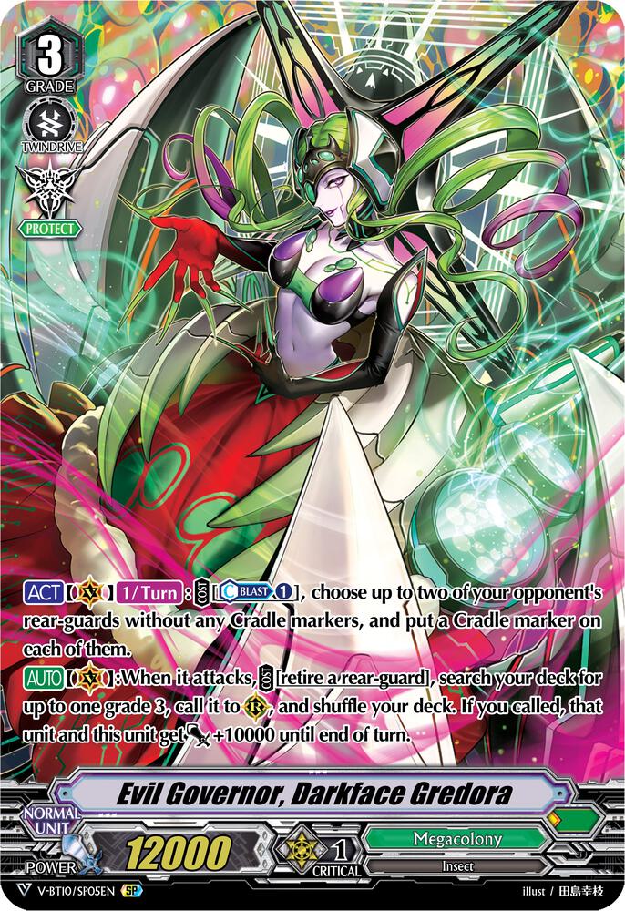 Evil Governor, Darkface Gredora (SP), V-BT10: Phantom Dragon Aeon V-BT10/SP05EN