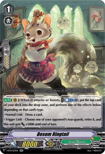 Besom Ringtail, V-BT11: Storm of the Blue Cavalry V-BT11/027EN