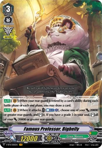Famous Professor, Bigbelly, V-BT11: Storm of the Blue Cavalry V-BT11/005EN