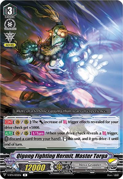 Qigong Fighting Hermit, Master Torga, V-BT11: Storm of the Blue Cavalry V-BT11/032EN