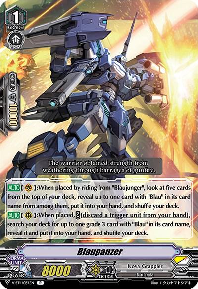 Blaupanzer, V-BT11: Storm of the Blue Cavalry V-BT11/034EN