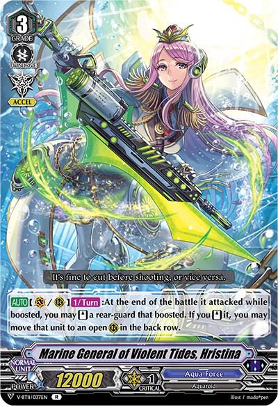 Marine General of Violent Tides, Hristina, V-BT11: Storm of the Blue Cavalry V-BT11/037EN