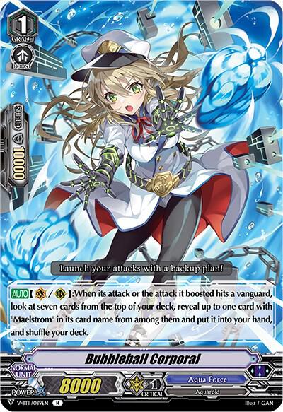 Bubbleball Corporal, V-BT11: Storm of the Blue Cavalry V-BT11/039EN